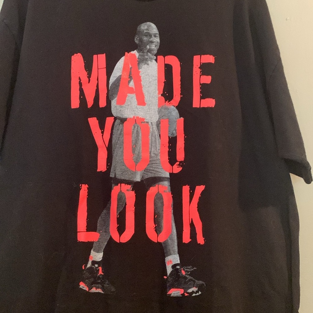 Michael Jordan MADE YOU LOOK tee